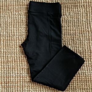 Lorna Jane 7/8 Phone Pocket Tights - Black